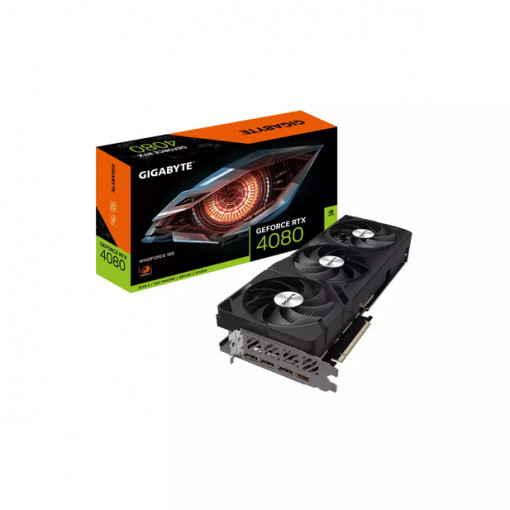 GeForce RTX™ 4080 16GB WINDFORCE GDDR6X 256 bit PCI-E 4.0 x 16 DisplayPort 1.4a *3 HDMI 2.1a *1 ATX https://www.gigabyte.com/Graphics-Card/GV-N4080WF3-16GD/sp#sp