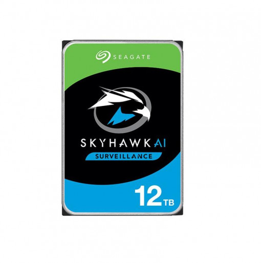 HDD Seagate SkyHawk AI, 12TB, 7200rpm, SATA III
