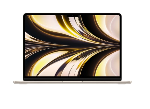 MacBook Air 13.6" Retina/Apple M2 (CPU 8-core, GPU 8-core, Neural Engine 16-core)/16GB/256GB - Starlight - INT KB (2024)