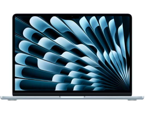 MacBook Air 13.6" Retina/Apple M4 (CPU 10-core, GPU 8-core, Neural Engine 16-core)/16GB/256GB - Sky Blue - INT KB (2025) 30W USB‑C
