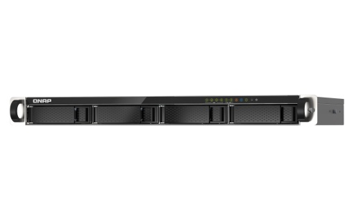 NAS QNAP 435XeU 4-Bay, CPU Marvell 64-bit Octeon TX2 CN9130 / CN9131 quad-core 2.2 GHz, RAM 4GB DDR4 SODIMM (1 slot, max. 32GB), HDD 4 x 2.5"/3.5" SATA 6Gbps + 2 x M.2 2280 NVMe PCIe Gen3 SSD slots (neincluse), LAN: 2 x 2.5GbE 2 x 10GbE SFP+, USB3.2