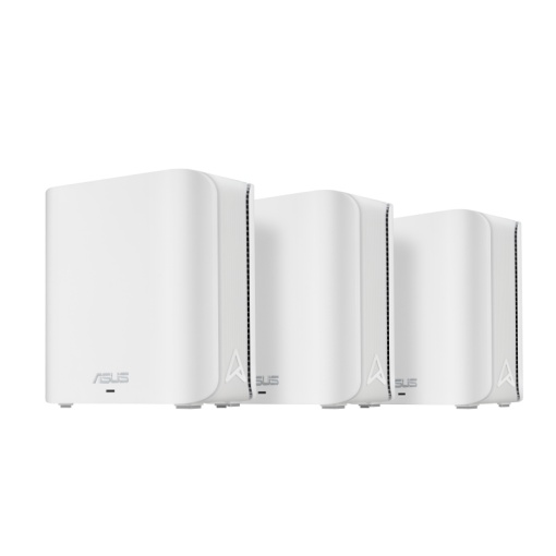 Asus Zen WIFI dual-band whole-home coverage, BD4 (W-3-PK), Network Standard: IEEE 802.11a, IEEE 802.11b, IEEE 802.11g, WiFi 4 (802.11n), WiFi 5 (802.11ac), WiFi 6 (802.11ax), WiFi 7 (802.11be) IPv4, IPv6, internal antenna x 4, Transmit/Receive: 2.4 GHz 2