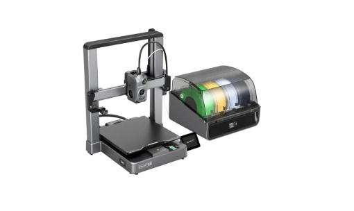 CREALITY HI COMBO 3D PRINTER, Tehnologie FDM, Volum printare: 260 × 260 × 300 mm, dimensiuni imprimanta: 409 × 392 × 477 mm, Touchscreen 3.2", Camera video pentru monitorizare, Senzor filament, Viteza printare: 300mm/s standard, 500mm/s max, Acuratete: