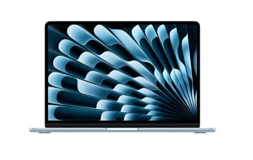MacBook Air 13.6" Retina/Apple M4 (CPU 10-core, GPU 10-core, NeuralEngine 16-core)/24GB/1TB - sky blue - INT KB (2025) 35W (cto from MC6V4RO/A)