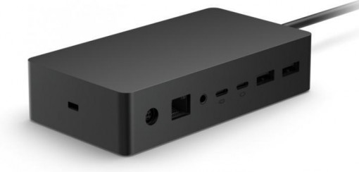 Ms Surface Docking Station 2, Connectivity: 1 x 3.5 mm audio female, 1 x RJ45, 1 x DC in, 2 x USB 3.1 Type-C + Charge, 2 x USB 3.2 Type-A, 2 x USB 3.2 Type-C