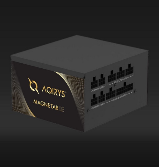 Sursa Aqirys Magnetar LE 750W 80 Gold Plus TECHNICAL DATA Continuous power: 750W Form factor: ATX ATX Version: ATX V2.52 Efficiency: 80PLUS® Gold certified Intel® C6/C7: Yes PFC: Active Illumination: No Modular cables: Yes Cable type: Flat, black Fan