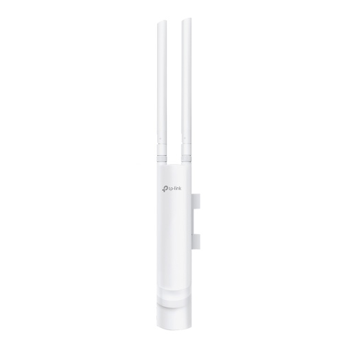 TP-LINK 300Mbps Wireless N Outdoor Access Point, Interfata: 1 x RJ45 10/100, 48V Passive POE, Dimensiuni: 214.9 × 46 × 37.7 mm, 2 x antene externe, Rezistenta la vreme: IP65, Montare: perete, stalp, Capacitate clienti: 100+, Standarde: IEEE 802.11n/g/b,