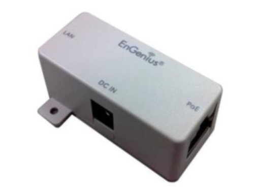 Adaptor POE EnGenius Indoor 12/24V pPoE, deploy ENS200(EXT) / ENS202(EXT) / ENS500(EXT) / ENH202 / ENH500 / EnStation2/5: required PA depinde de AP