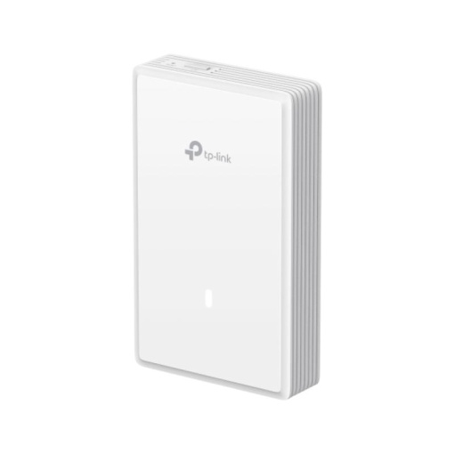 BE5000 Wall-Plate Dual-Band Wi-Fi 7 Access Point PORT: Uplink: 1× 2.5G RJ45 Port; Downlink: 1× 2.5G RJ45 Port +2× 1G RJ45 Port SPEED:688Mbps at 2.4 GHz + 4324 Mbps at 5 GHz FEATURE: Compatible with US Standard Junction Box, 802.3 bt/at PoE, PoE