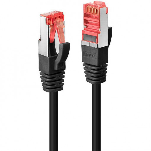 Cablu retea Lindy LY-47780, 3m Cat.6 S/FTP Network, Black