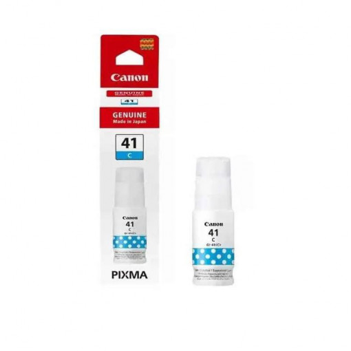 Cartus cerneala Canon GI-41C, cyan ,7.7k pagini,PIXMA G3460, G3420, G2460, G2420, G1420.