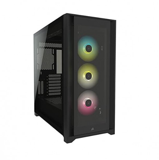 CR Case iCUE 5000X RGB Mid-Tower Black
