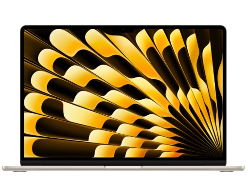 MacBook Air 15.3" Retina/Apple M4 (CPU 10- core, GPU 10- core, Neural Engine 16- core)/24GB/512GB - starlight - INT KB (2025)