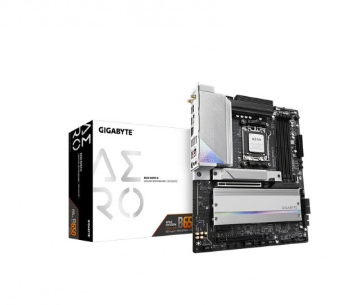Placa de baza Gigabyte B650 AERO G AM5 4x DDR5, 3x PCIE x16, 3x M.2, 1x USB TYPE-C 1x HDMI, 4x SATA 6GB/s, ATX