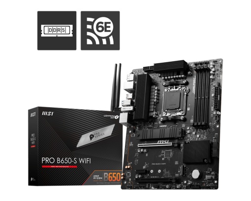 Placa de baza MSI PRO B650-S WIFI AM5