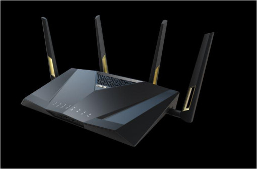 Router Wireless Asus RT-AX88U PRO; Standard rețea: WiFi 6 (802.11ax) Segment produs: Performanță AX Extremă AX6000; Rata Datelor: 802.11ax (2.4GHz): până la 1148 Mbps, 802.11ax (5GHz): până la 4804 Mbps; 4* antenă externă; Procesor: Quad-core la 2.0GHz;