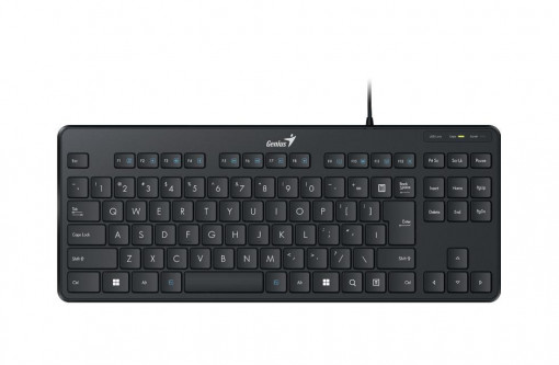 Tastatura Genius Luxemate110 cu fir, standard, TKL (fara keypad), negru