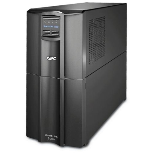 UPS APC Smart-UPS SMT line-interactive / sinusoidala 3000VA / 2700W 8conectori C13 1 conectori C19, baterie RBC55, optional extinderegarantie cu 1/3 ani (WBEXTWAR1YR-SP-04/WBEXTWAR3YR-SP-04)with Smart Conect,3 ani garantie echipament si 2 ani garantie