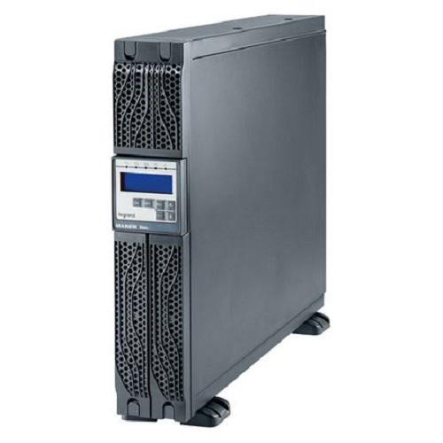 UPS Legrand Daker DK Plus, 2000VA/ 1800W, tip online cu dubla conversie, forma Rack/Tower, 0.9 capacitate putere, port comunicare-RS- 232/USB, 6 x IEC socket, baterie: 6 x 12 V / 7.2 Ah, frecventa baterie (Hz): 50/60 Hz ± 0.1, 230V, dimensiuni (W x D x H