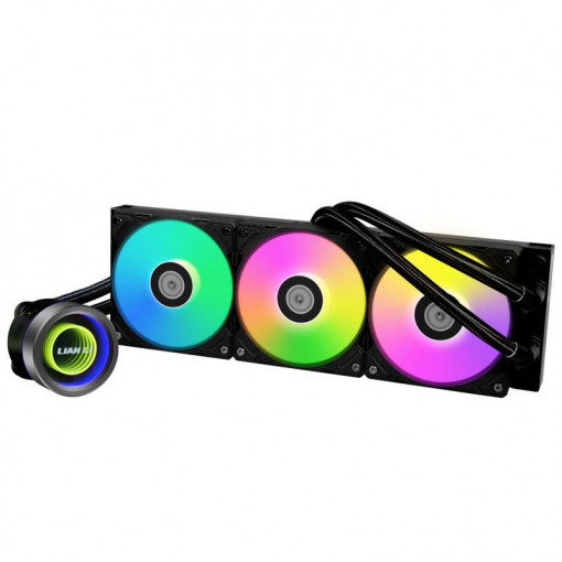 Ventilator Lian Li GALAHAD II 360 Trinity ARGB negru