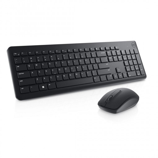 Dell Kit Mouse and Keyboard KM3322W Wireless, QWERTZ Romanian Layout, Device Type: Keyboard and mouse set, Wireless Receiver: USB wireless receiver, Connectivity Technology: Wireless, Interface: 2.4 GHz, Keyboard: Adjustable Height: Yes, Hot Keys