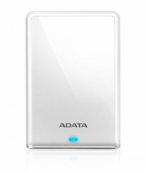 HDD Extern ADATA HV620S, 2TB, Alb, USB 3.1