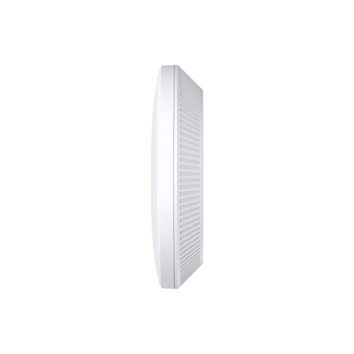 Omada BE3600 Ceiling Mount Tri-Band Wi-Fi 7 Access Point PORT: 1×2.5G RJ45 Port SPEED:688 Mbps at 2.4 GHz + 2882 Mbps at 5 GHz FEATURE: 802.3 at POE + and 12V DC (Power Adapter is not included), 4 ×Internal Antennas, MU-MIMO, Seamless Roaming, Band