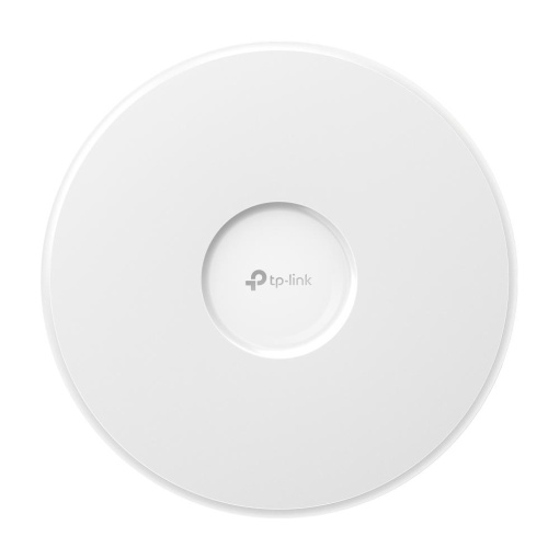 "Omada BE9300 Ceiling Mount Tri-Band Wi-Fi 7 Access Point PORT: 1×2.5G RJ45 Port SPEED:574Mbps at 2.4 GHz + 2880 Mbps at 5 GHz+ 5760 Mbps at 6 GHz FEATURE: 802.3at POE+ and 12V DC (Power Adapter is not included), 4×Internal Antennas, MU-MIMO, 320MHz