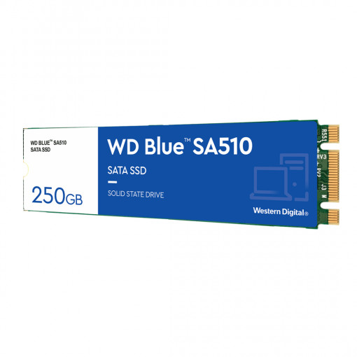 SSD WD Blue, 250GB, 2.5'', 3D NAND, SATA III