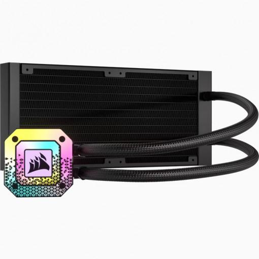 Corsair CPU Cooler H100I Elite Capellix XT Liquid Cold Plate Material Copper Radiator Material Aluminum PWM Yes CORSAIR iCUE Compatibility Yes Tubing Length 400mm Coldplate Dimensions 56 x 56mm Tubing Material Black Sleeved Low-Permeation Rubber