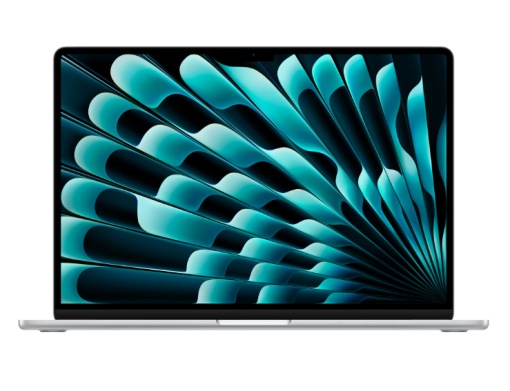 MacBook Air 15.3" Retina/Apple M4 (CPU 10- core, GPU 10- core, Neural Engine 16- core)/24GB/512GB - silver - INT KB (2025)