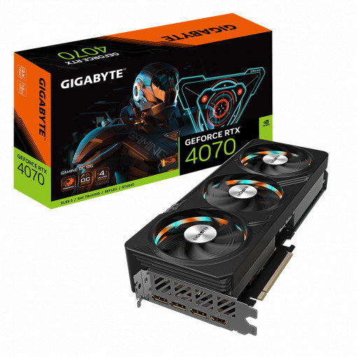 Placa video Gigabyte GeForce RTX 4070 GAMING OC 12GB