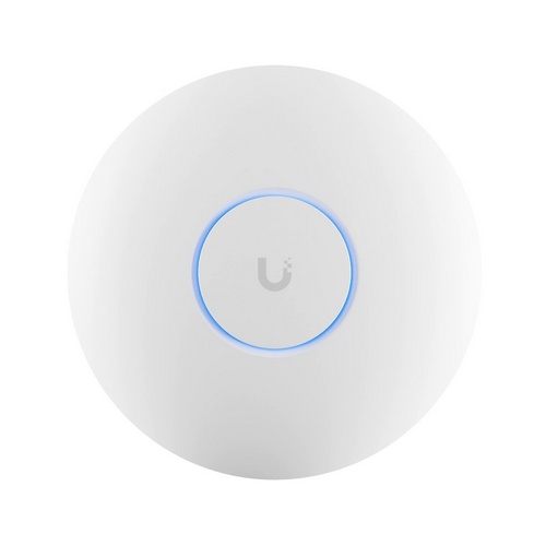 Ubiquiti U7-PRO-MAX WIFI 7 Access Point, Dimensiuni: Ø206 x 46 mm, interfata: 1 x 2.5Gbe RJ45, POE+, viteza wireless: 2.4 GHz 688 Mbps, 5 GHz 8.6 Gbps, 6 GHz 5.7 Gbps, Suport tavan inclus, Standarde wireless: 802.11a/b/g/n/ac/ax/be (WiFi 6/6E, WiFi 7),