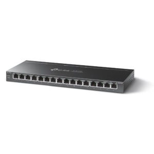 "16-Port Gigabit Desktop Switch with 16-Port PoE+ PORT: 16× Gigabit PoE+ Ports SPEC: 802.3at/af, 120 W PoE Power, Desktop Steel Case FEATURE: Extend Mode for 250m PoE Transmitting, Priority Mode for Port1-4, Isolation Mode, PoE Auto Recovery, Plug and - Img 5