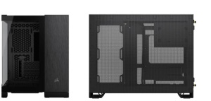 Carcasa CORSAIR 2500X Micro ATX Dual Chamber Black/Obsidian Aluminiun - Img 9