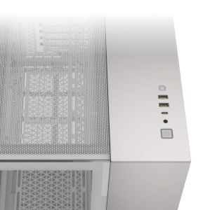 Carcasa CORSAIR 2500X Micro ATX Dual Chamber White/Satin Gray Aluminium - Img 7