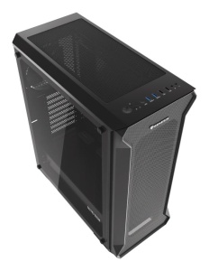 Carcasa GENESIS IRID 505 V2 Mid Tower NEGRU, Tempered Glass, Sloturi Expansiune 8, Drive Bays: 2x3.5" 7x2.5", Ventilatoare Suportate: 6 (spate: 1x120mm, fata: 3x120mm sau 2x140mm, sus: 2x120mm sau 2x140mm), Ventilatoare Incluse: 4 (2x120mm), Format Placa - Img 5