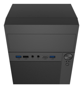 Carcasa NATEC HELIX Mini Tower NEGRU USB C, Sloturi Expansiune 4, Drive Bays: 3x3.5" 5x2.5" 1x5.25", Ventilatoare Suportate: 3 (spate: 1x80mm, lateral: 1x120mm, fata: 1x120mm), Ventilatoare Incluse: 1 (spate: 1x80mm), Format Placa De Baza Suportat: - Img 9