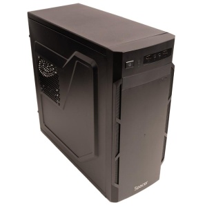 Carcasa Spacer Krypton, Middle Tower, ATX, „KRYPTON", fara sursa, USB 2.0 x 2, Jack 3.5mm x 2, negru - Img 7