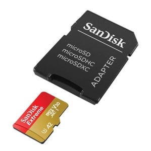 Card de Memorie MicroSDXC SanDisk, 256GB, UHS-I, Class 10, 80MB/s + Adaptor - Img 2