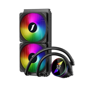 Cooler Procesor 1STPLAYER THUNDERSTORM TS3 240 NEGRU - Img 1