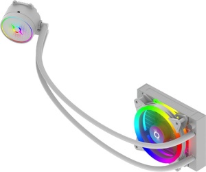 Cooler Procesor AQYRIS AQUARIUS 120 AIO RGB ALB - Img 3