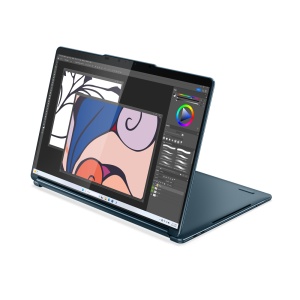 Laptop Lenovo Yoga Book 9 13IMU9 cu procesor Intel® Core™ Ultra 7 155U pana la 4.8GHz, 2 x 13.3", 2.8K, OLED, Touch, 32GB DDR5, 1TB SSD, Intel® Graphics, Windows 11 PRO, Tidal Teal, 3y on-site, Premium Care - Img 4