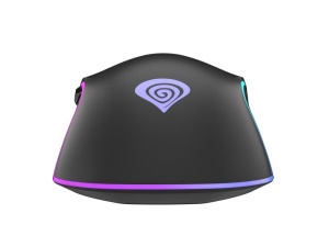 Mouse gaming cu fir Gensesis Krypton 220, senzor optic, interfata USB, rezolutie maxima 6400 DPI, numar butoane 6, iluminare RGB, maximum frame rate 6 666 FPS, negru - Img 8