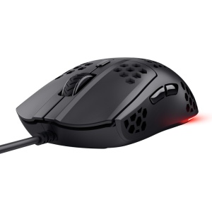 Mouse Trust GXT 928 Helox cu fir, optic, rezolutie meaxima 6400 DPI, alb - Img 4