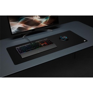 Mousepad Gaming Corsair MM350 Pro Extended XL, Textil, Margini Cusute, 930x400x4mm, Negru - Img 12
