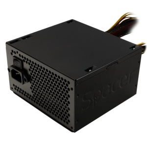 Sursa Spacer ATX 550, 350W for 550 Desktop PC, PFC pasiv, fan 120mm, 1x PCI-E (6), 4x S-ATA, 1x P8 (4+4), retail box, „SP-GP-550” - Img 4