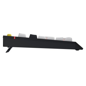 Tastatura mecanica cu fir Hator Icefall, conectivitate USB, polling rate 1000Hz, iluminare RGB pentru 8 zone diferite, tip switch membrana, material taste ABS cu gravare laser si acoperire UV, negru-alb - Img 8