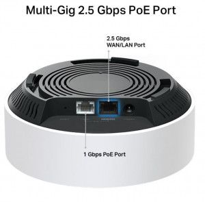 TP-Link AX3000 whole home mesh Wi-Fi 6 System, Deco X50-POE(2-pack); Dual- Band, Standarde Wireless: IEEE 802.11ax/ac/n/a 5 GHz, IEEE 802.11ax/n/b/g 2.4 GHz ,viteza wireless: 5 GHz: 2402 Mbps, 2.4 GHz: 574 Mbps, 2 x antene interne, 2×2 MU-MIMO, Mod - Img 3
