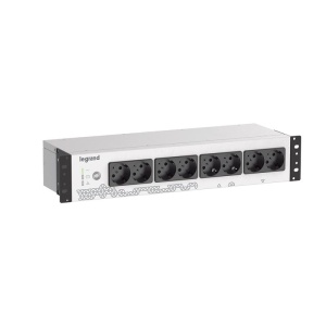 UPS Legrand Keor PDU monofazat, 800VA/480W, IN 1xIEC 10A OUT 8x Schuko, technologie off-line, conexiune USB HID, capacitate baterie 12V/9AH, 230V, dimensiuni 440x150x88mm, greutate 5kg - Img 4
